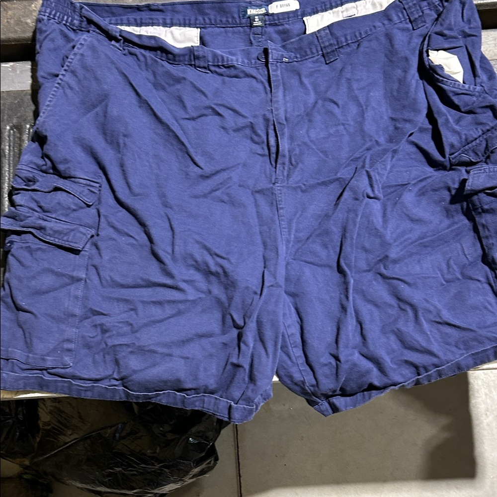 Men's Navy Cargo Shorts